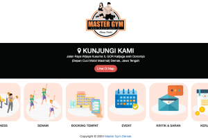 Aplikasi Management Tempat Gym - Master Gym