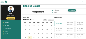 Webapp Booking System (Booking Ruangan) Skystarventures.com